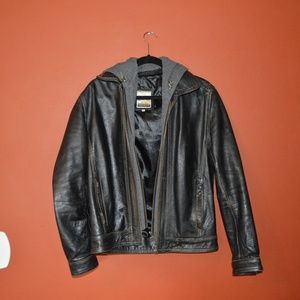 Mens Leather Jacket Stone Jeans Argentina